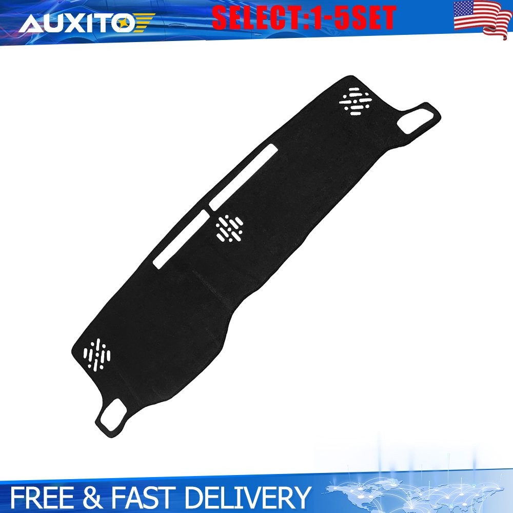 For Toyota Tacoma 2024-25 LHD Anti-glare Dashboard Cover Pat Dash Mat Black 1-5X