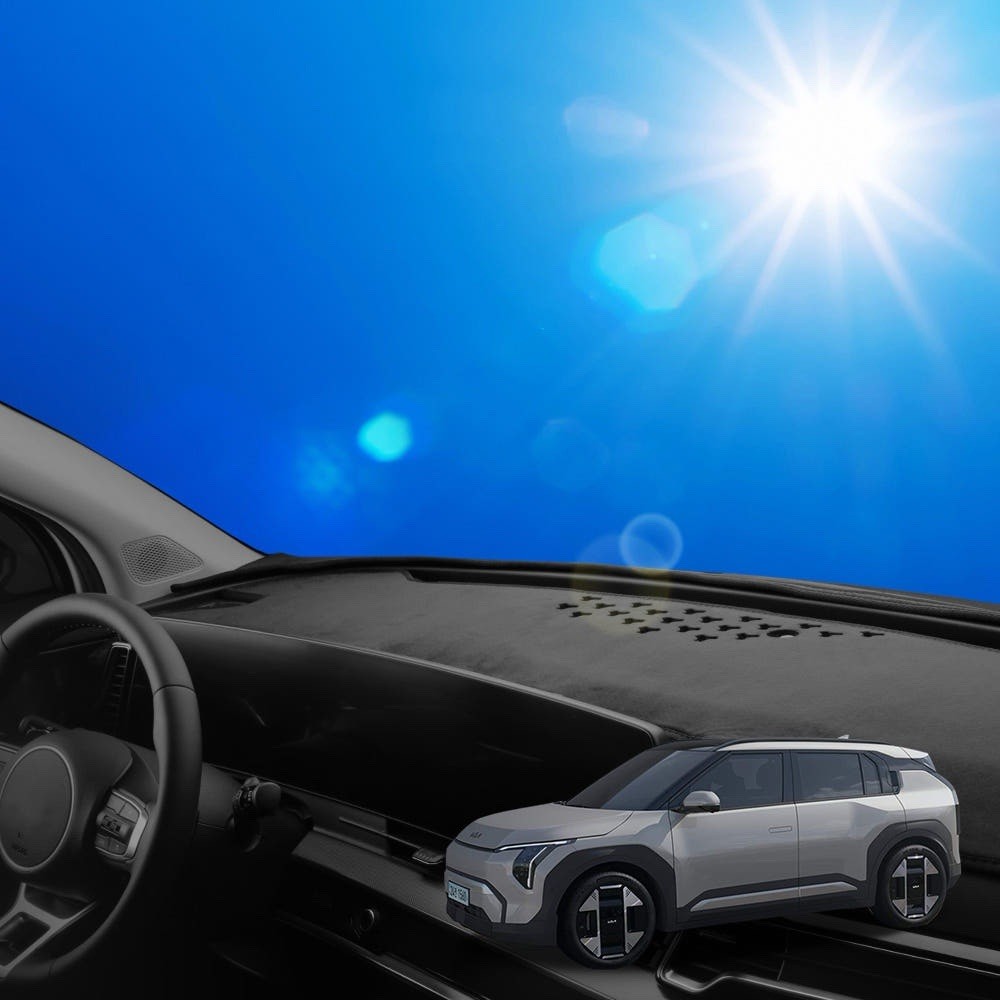 KIA EV3 (No Center Speaker, No HUD) Dashboard Cover Velvet