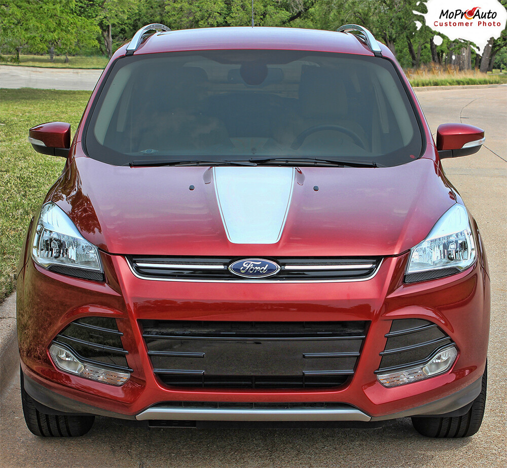 2013-2019 Ford Escape CAPTURE Hood Vinyl Graphics Stripes Decals FR78