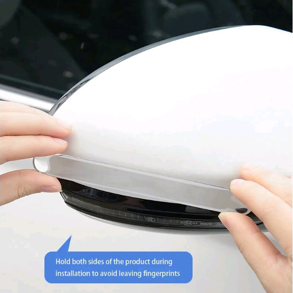 8PCS Car Door Handle Bowl Stickers Anti Scratch Protector Film Cover Accessories
