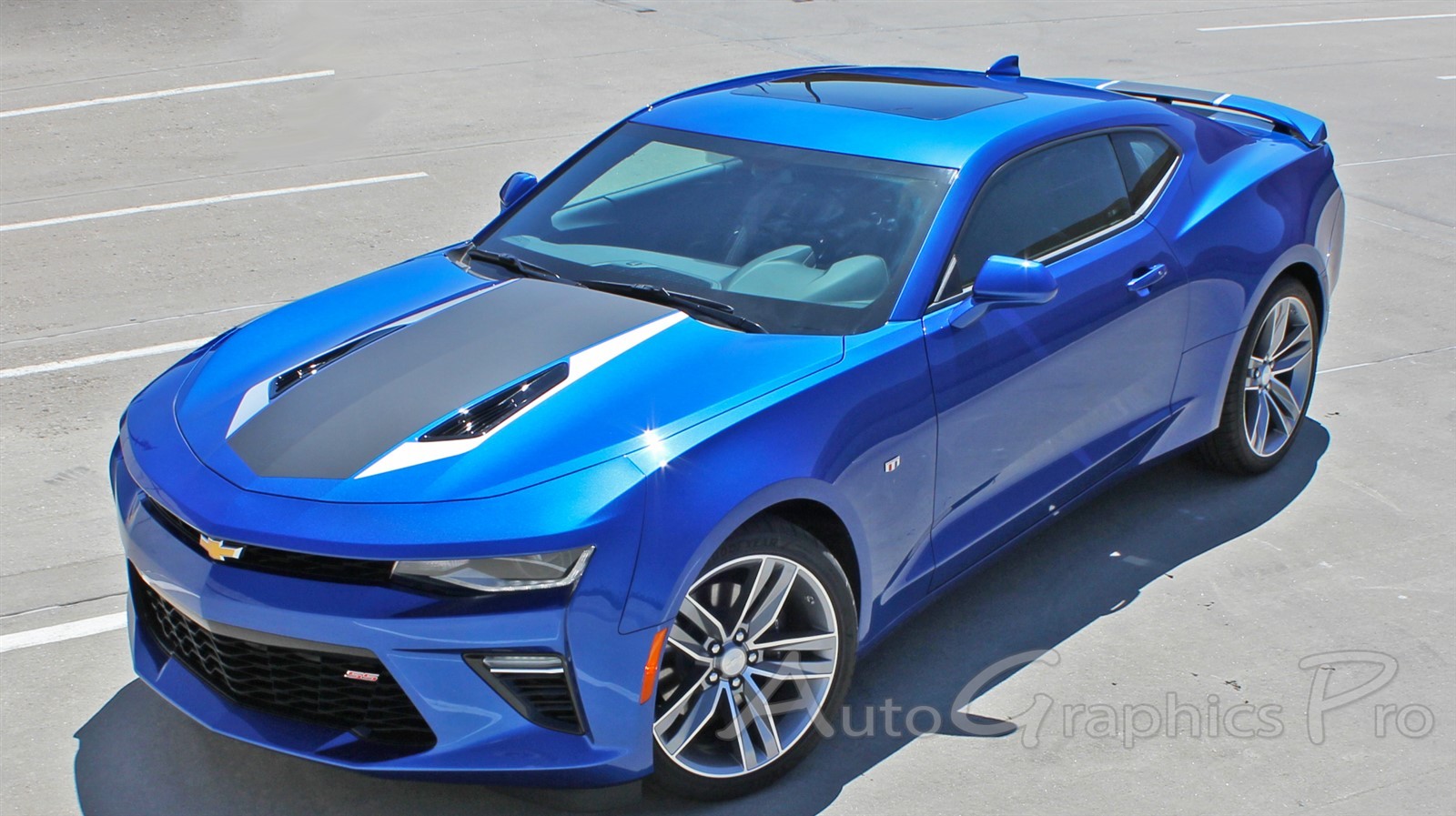 2016-2018 Camaro 50th Ann. 3M Hood Decal Racing HERITAGE Stripes Vinyl Graphic