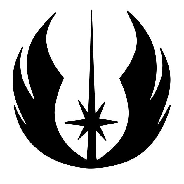 Jedi Order Vinyl Decal Sticker Car Helmet Wall Window Star Wars Symbol Design
