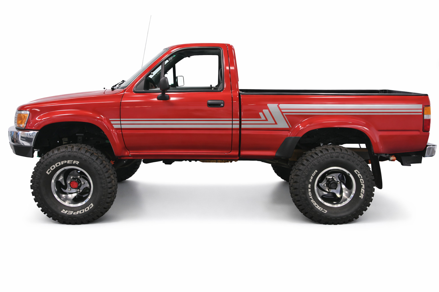 VINTAGE STYLE RETRO VINYL DECALS GRAPHICS FIT TOYOTA PICKUPS 89 to 94