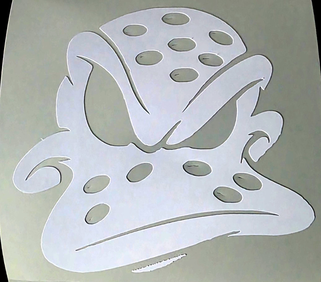 Mighty Duck Vinyl Decal Sticker Waterproof 4×4 Inches Hockey For Any Surface 1/1