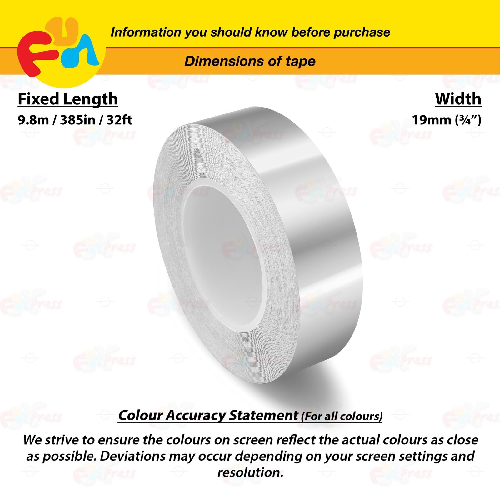 CHROME SILVER 3/4″ PIN STRIPE Car Model Motorcycle Decal TAPE Vinyl Sticker 19mm