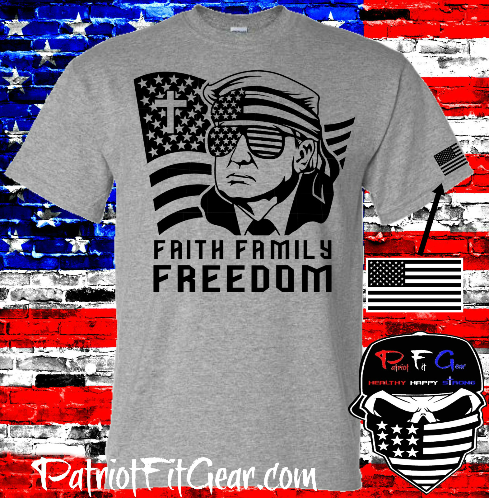 Trump,Faith Family Freedom,We The People Have Spoken,1A,2A,Custom Vinyl Decal