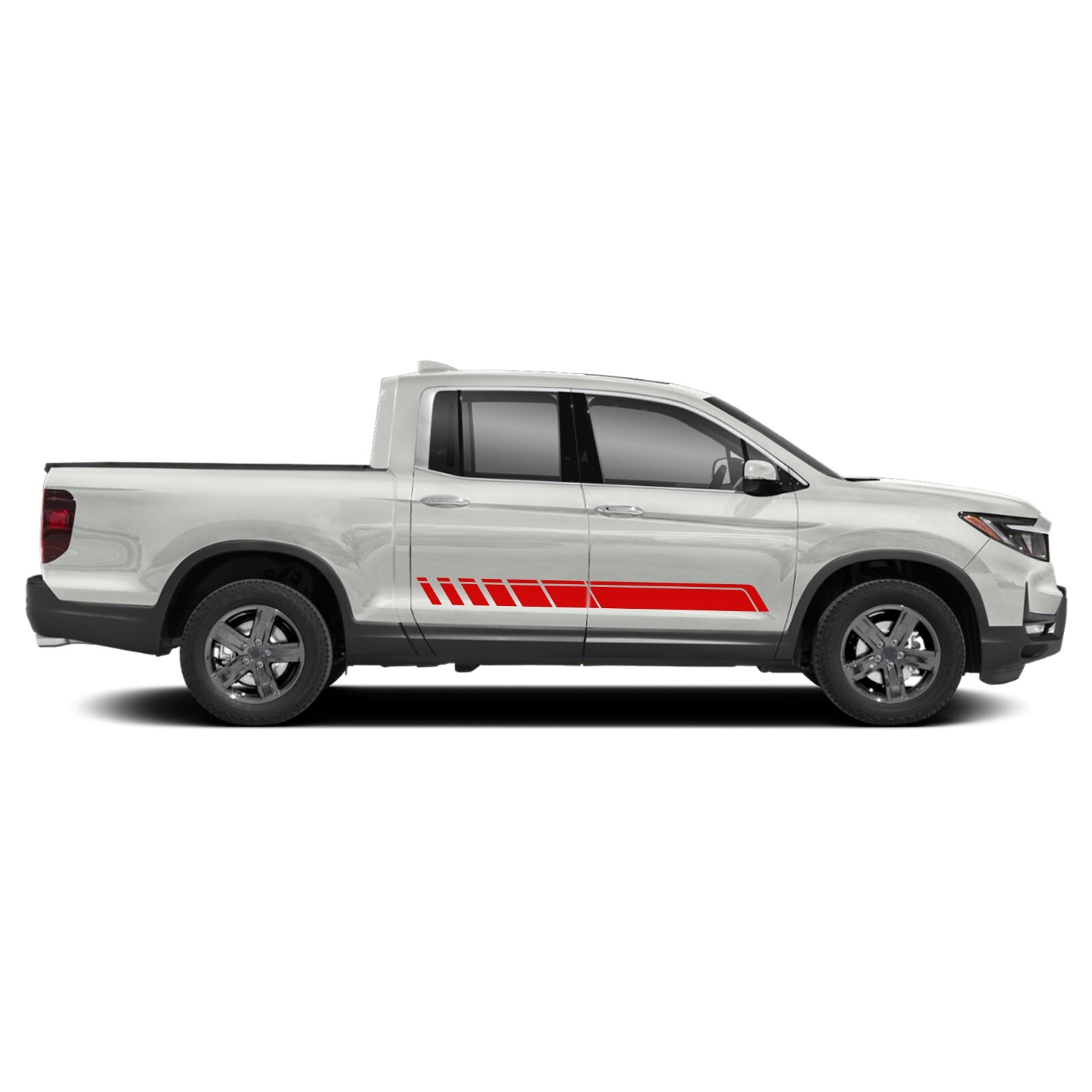 Lower door side stripes graphics stickers decal compatible with Honda Ridgeline