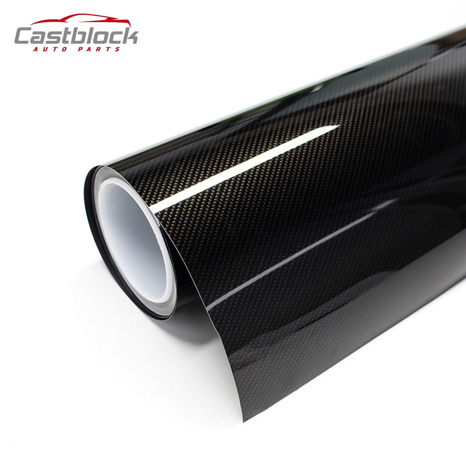 7D Carbon Fiber Black Vinyl Car Wrap Sheet Roll Film Sticker Decal Paper 118*12