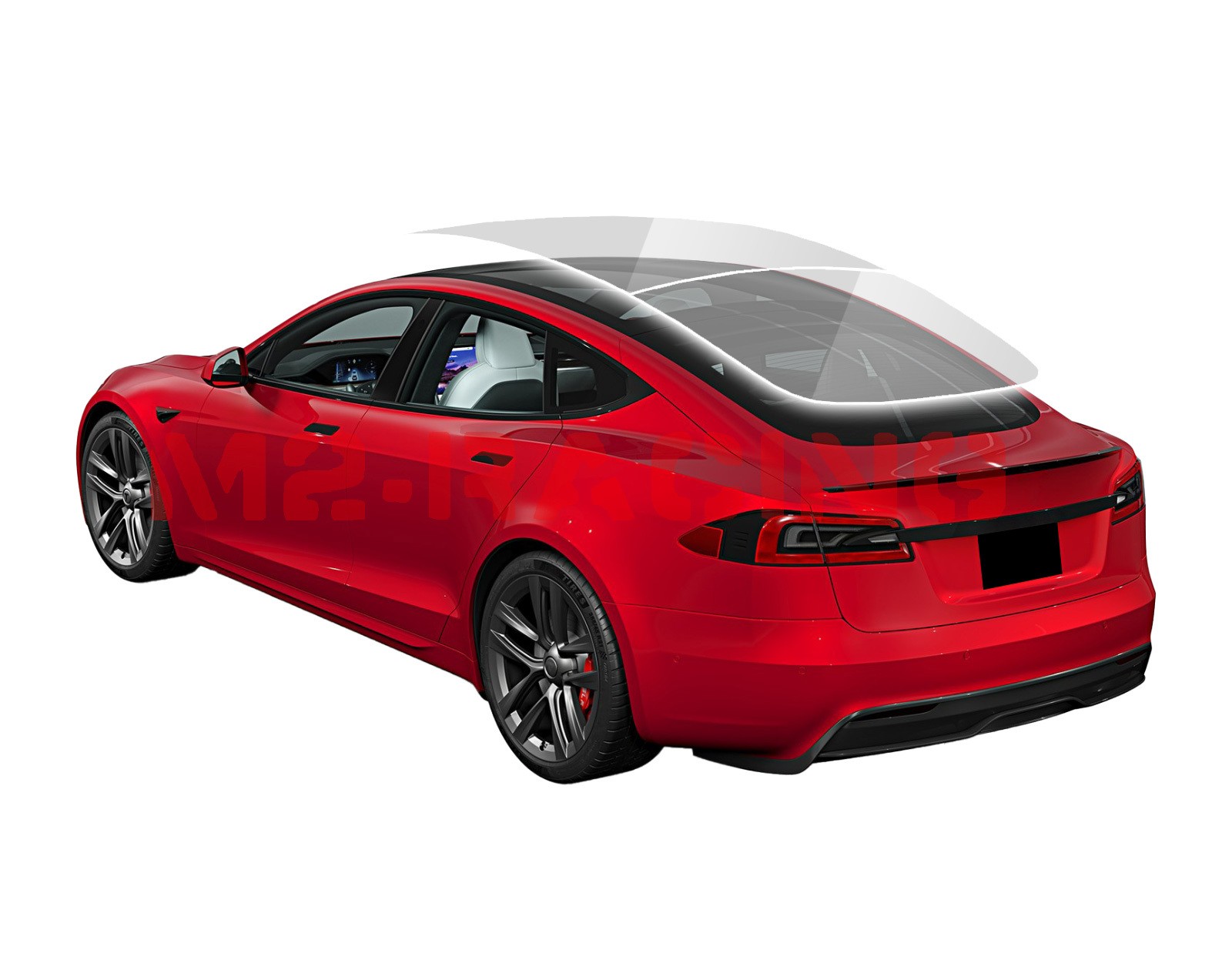 TPU Essmo Security Clear Glass Car Auto Sunroof VLT70% UV99% Windshield Sunshade