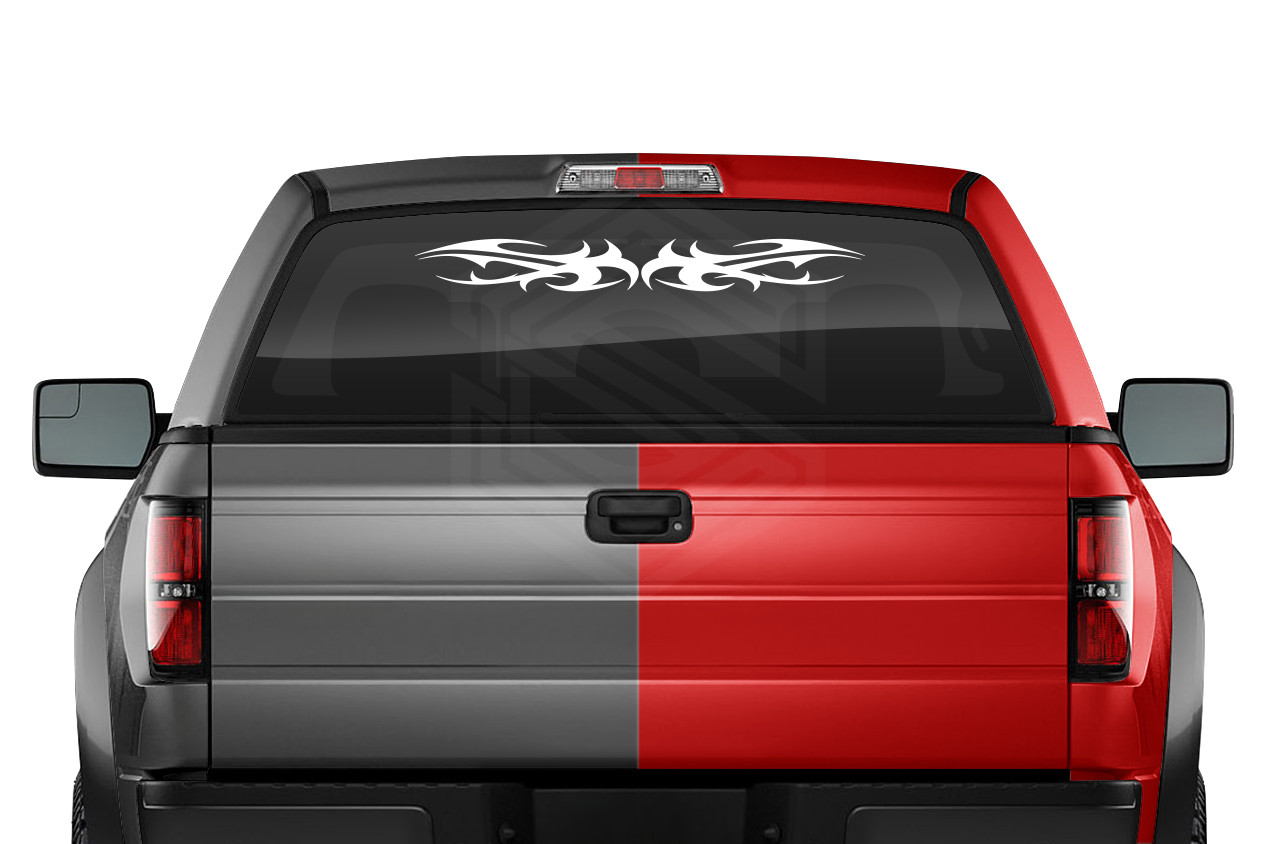 Design #159 TRIBAL THORNS Windshield Decal Window Sticker Vinyl Decoration Car