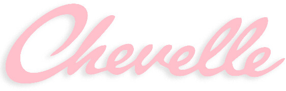 Chevelle Chevy Chevrolet Decal Window Sticker Fast Hot Car