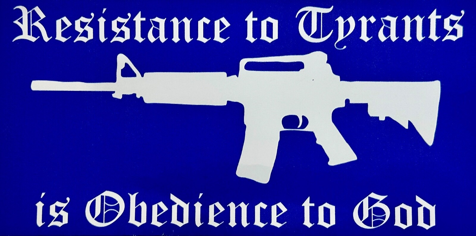 Resistance To Tyrants…2nd Amendment.. Truck AR Decals Sticker (4 Pack) #153