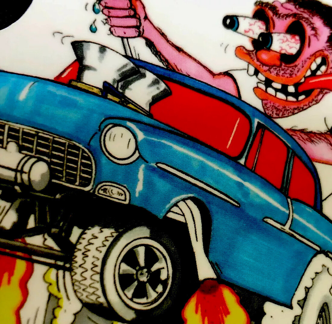 HOT ROD STICKER “CHEVY TOTALLY GASSED” 3 1/4 X 3“ CHEVY LOVERS VERY COOL!!!