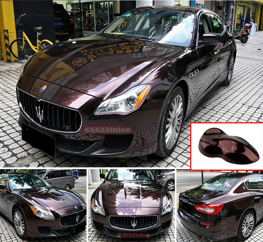 Entire Car Wrap / Flexible Glossy Glitter Pearl Satin Chrome Vinyl Sticker HDUS