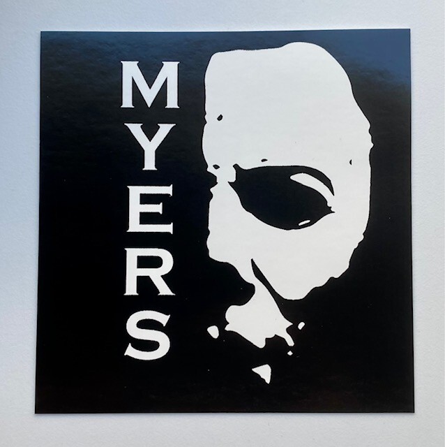Halloween Michael Myers Sticker Vinyl Decal Car Bumper Horror 4″ X 4″ (537)