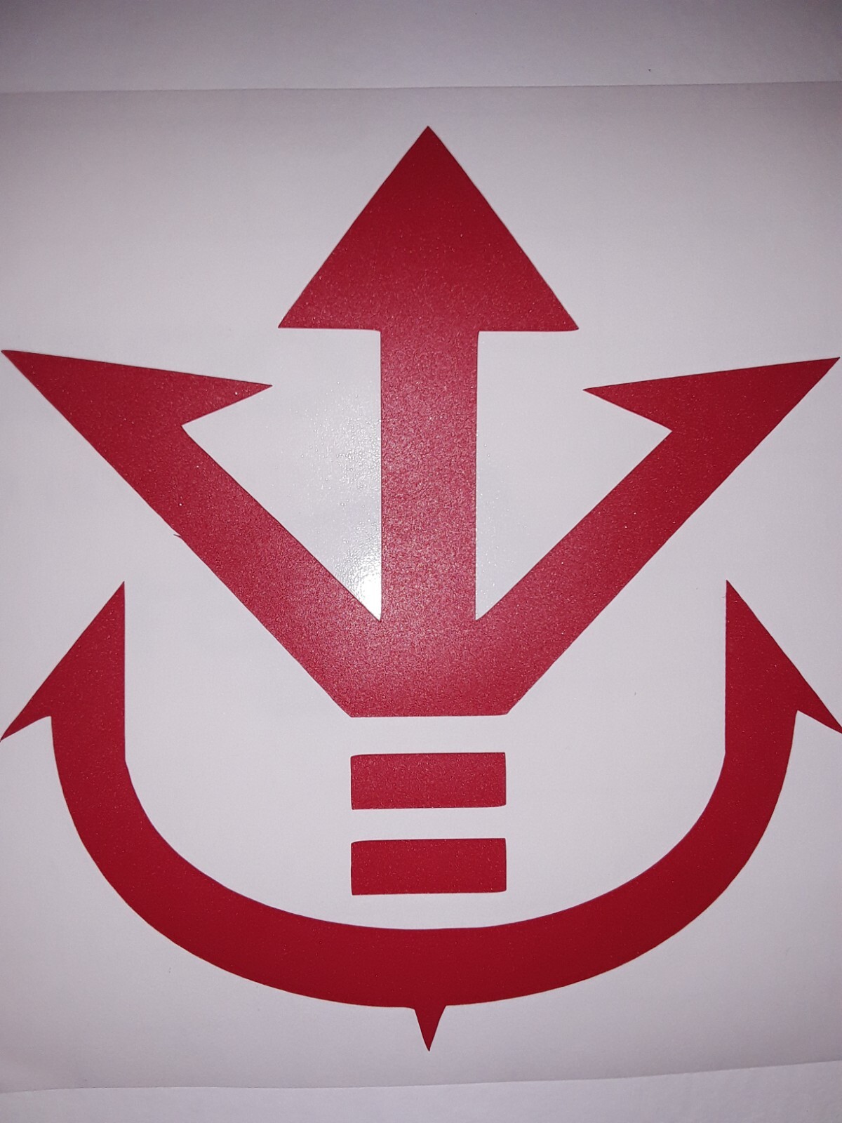Saiyan Symbol Red Dragon Ball Z Vegeta Sticker Vinyl Decal Car Window Waterproof