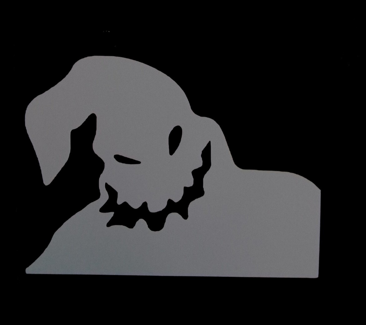 Oogie Boogie window vinyl decal Nightmare Before Christmas Disney Jack Sally Mac
