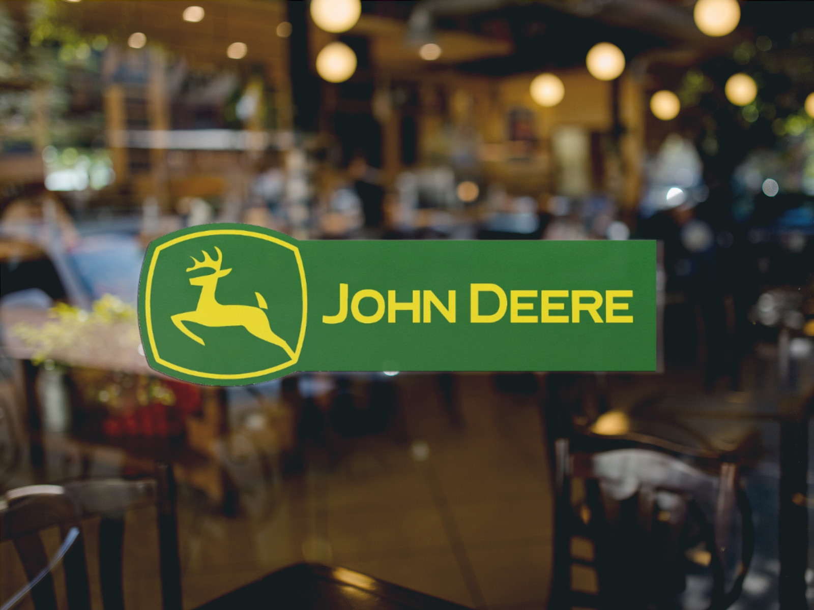 JOHN DEERE Vinyl Decal Laptop Tractor Toolbox Truck Sticker Multiple Sizes NEW