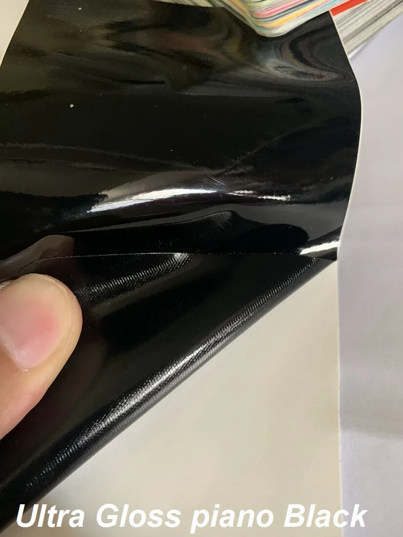 50FT x 5FT Premium Ultra Gloss Vinyl For Whole Car Wrap Film Sticker Black
