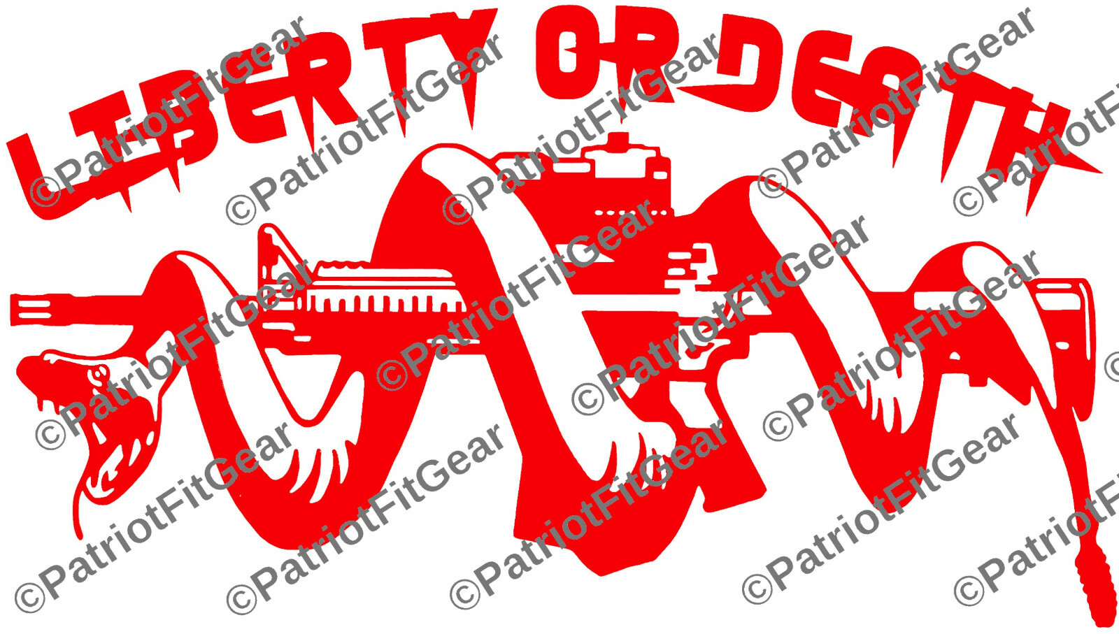 Liberty Or Death,8″x4.5″,Second Amendment,2A,Molon Labe,Snake Coiled,Vinyl Decal