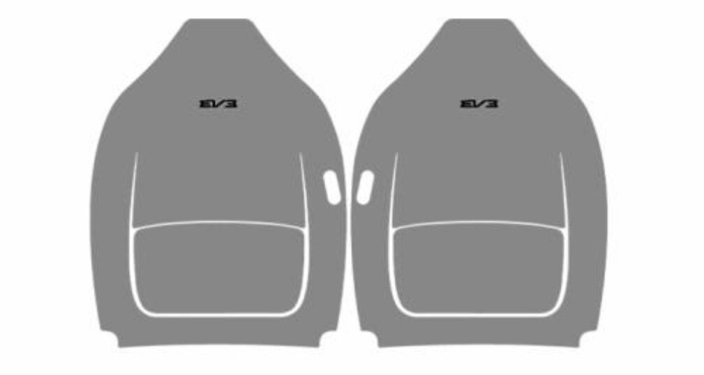 KIA EV3 Seat Back Protect Felt Cover – 2 pcs