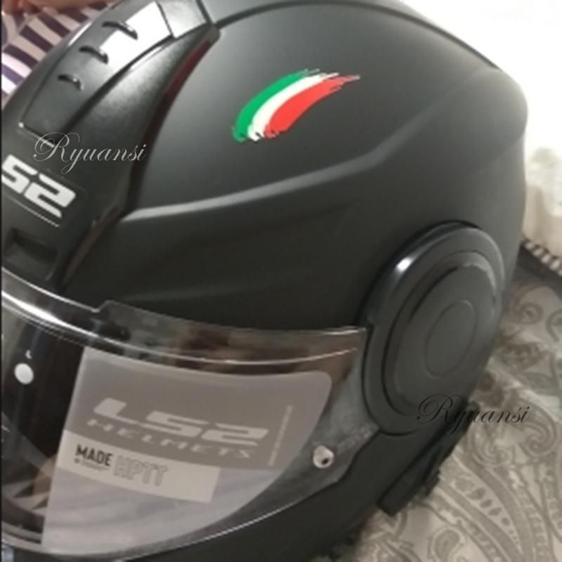 Motorcycle Helmet FRANCE GERMANY ITALY Flag For BMW Sticker Racing Decal Vinyl
