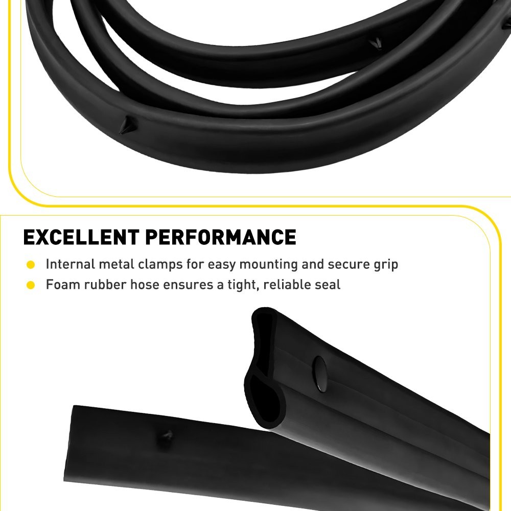 For Honda Civic EG 1992-95 Sedan 4door Rubber Weatherstrip Seal Front Hood 1-10X