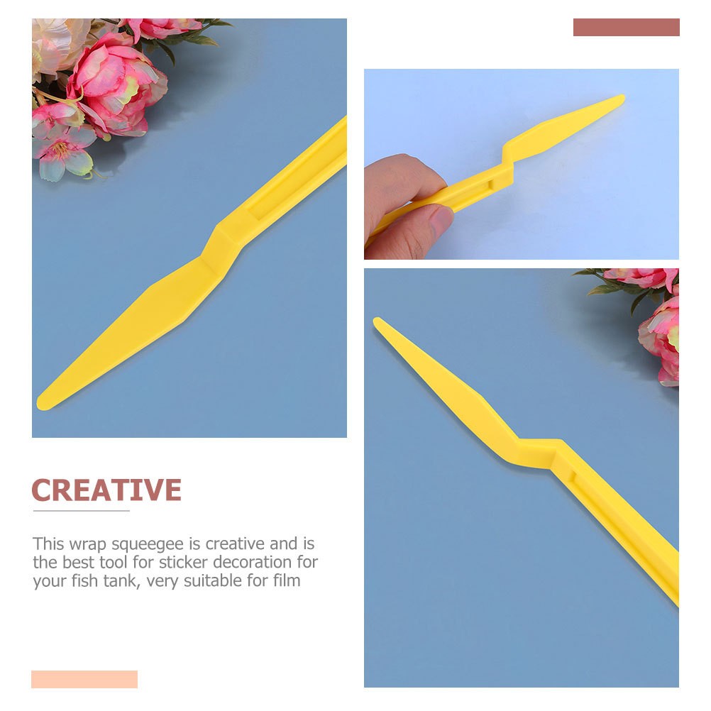 2 Pcs Window Tint Corner Tool Mini Squeegee Vinyl Application for