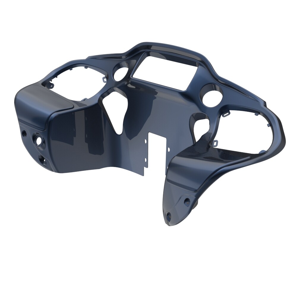 Advanblack Midnight Blue Inner Fairing Fits Harley Road Glide 2015up