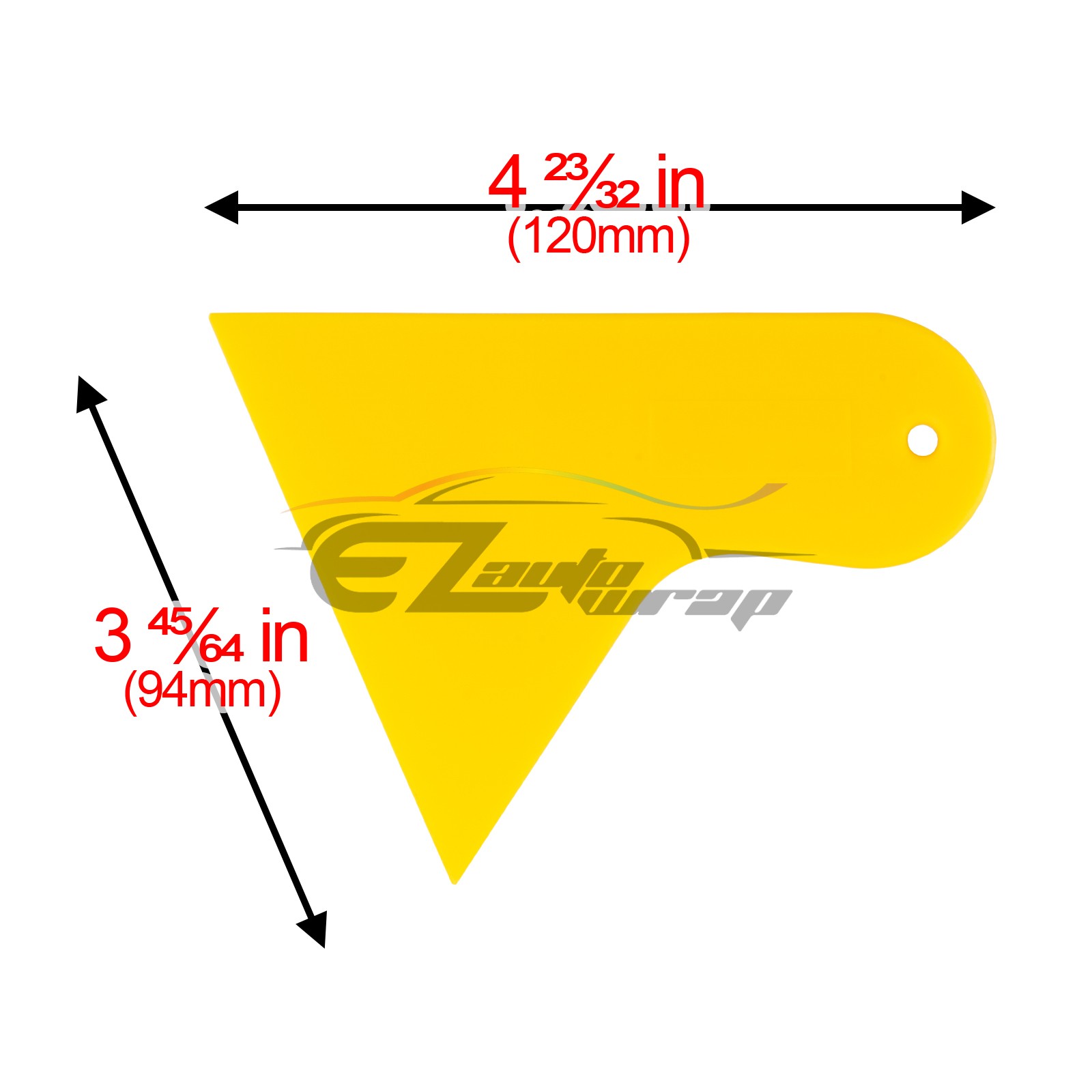 Edge Gap Slim squeegee for Vinyl Wrap Window Tint Scaper Application Tuck Tool