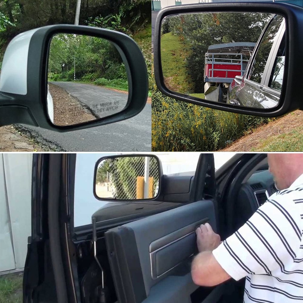 1/2Set For Ram 1500 2500 Dodge Mirror Passenger Glass Driver Left Right Side EKK