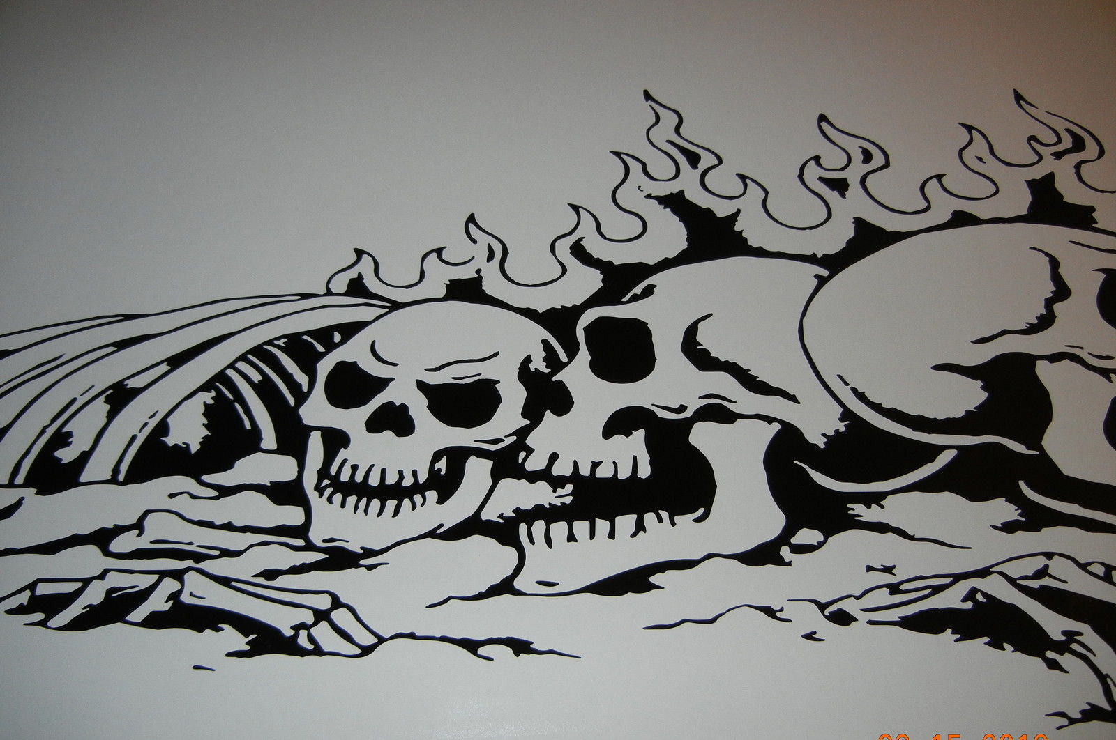 SKULL ROCKER AUTO VAN VEHICLE SEMI TRAILER CROSS OVER CHECK CAR TRUCK SUV