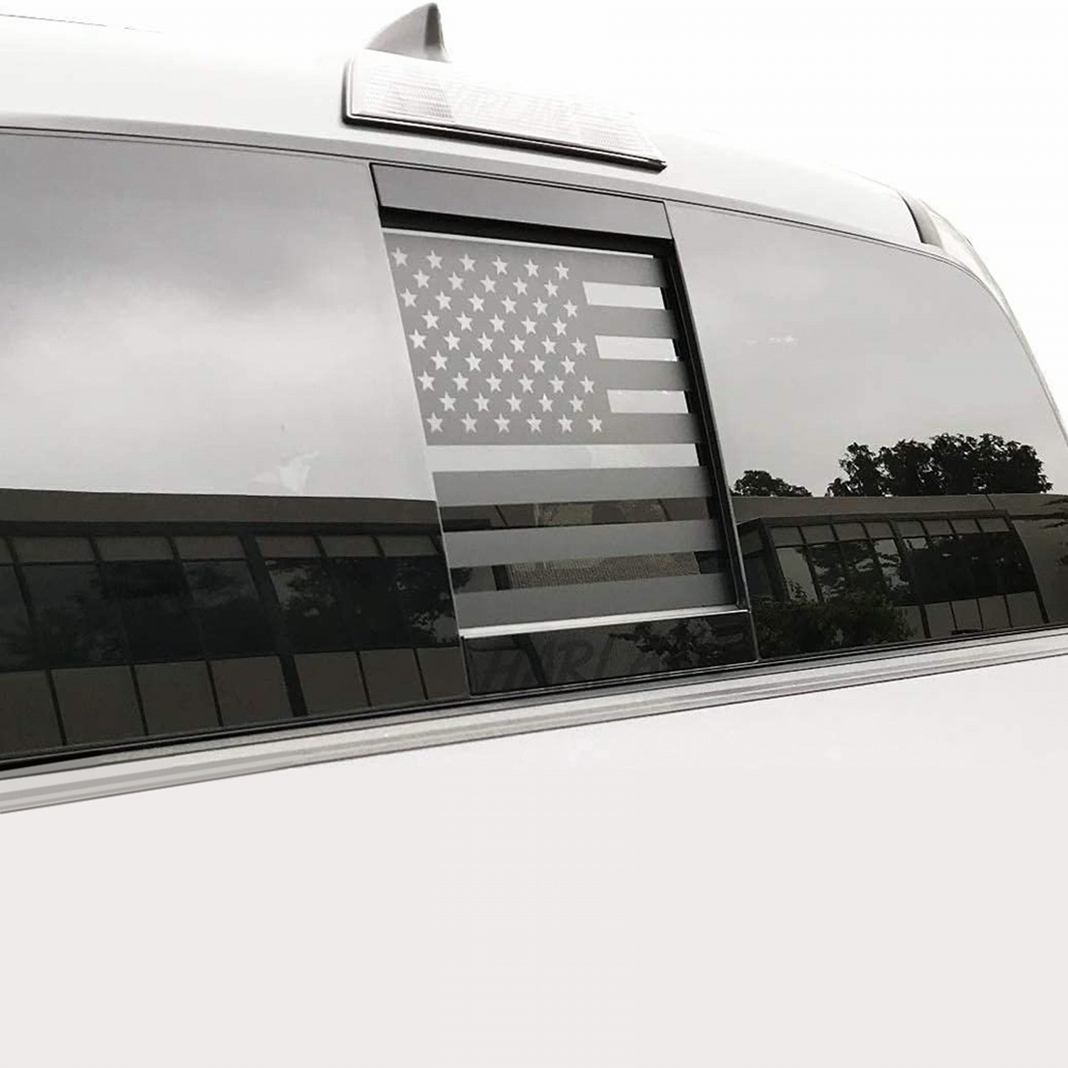 American Flag Rear Middle Vinyl Window Sticker Decal For Toyota Tacoma 2016-23