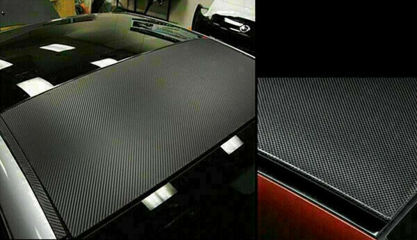 3D Waterproof Carbon Fiber Vinyl Car Wrap Sheet Roll Film Sticker Decal APAT