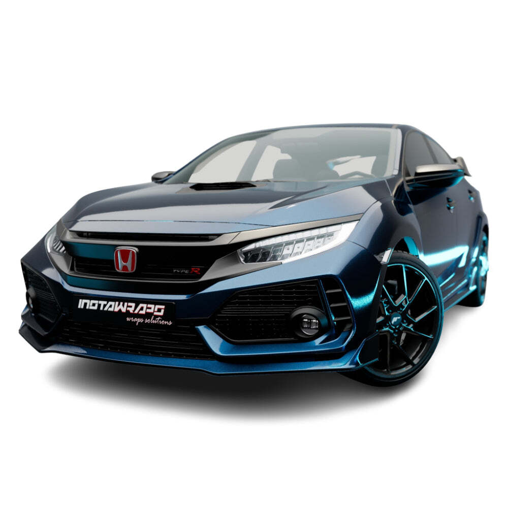 KPMF K75400 Gloss Blue / Black Iridescent Vinyl Car Wrap Film | K75469