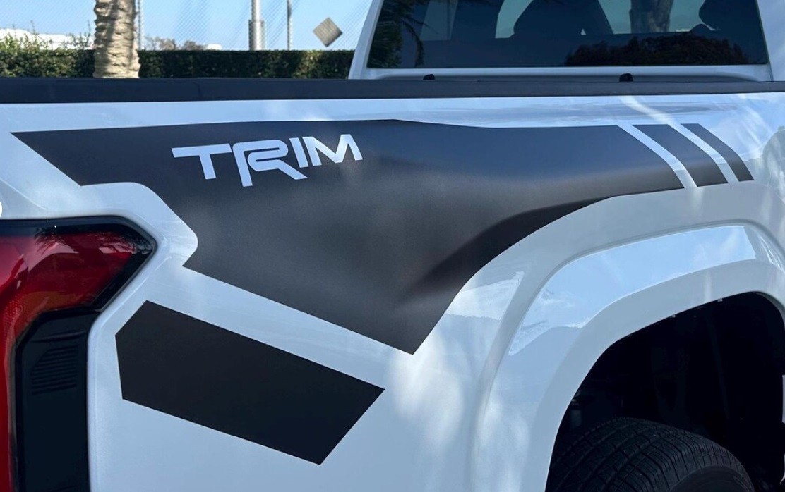 Bed Side Decal for 2024 2025 2026 Toyota Tacoma Stripes TRD Pro Sport Off-Road 2