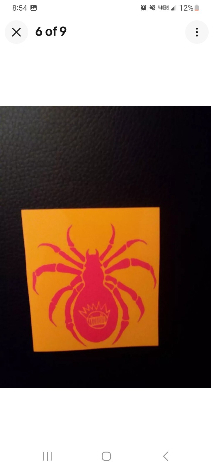 1 WEEN Tick Boognish sticker. 7 different colors to choose from