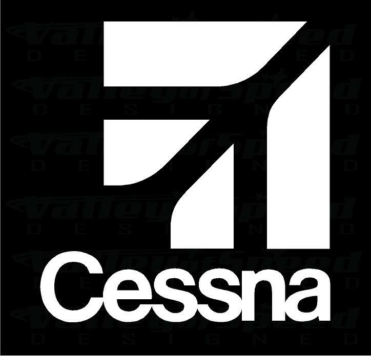 Cessna Skyhawk Plane vinyl decal sticker car auto window