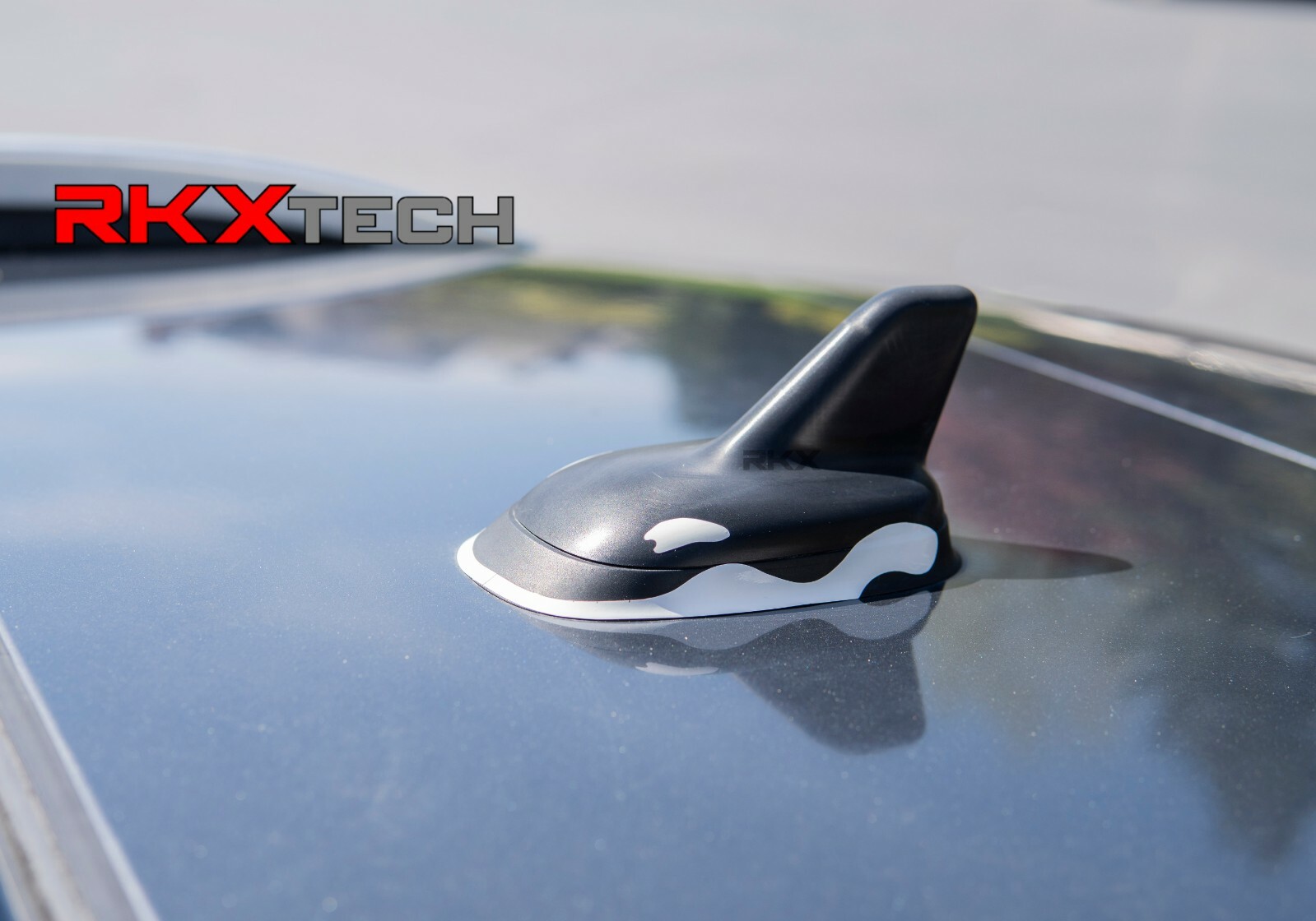 RKX Orca Whale Vinyl Wrap for Volkswagen & Audi Shark Fin antennas MK5 Mk6 A4 VW