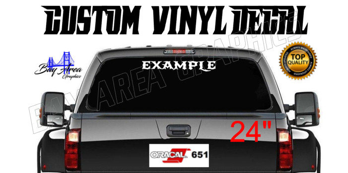 Illinois Vinyl Decal Truck /Car/Van Back Window Custom Size Outdoor Vinyl 651