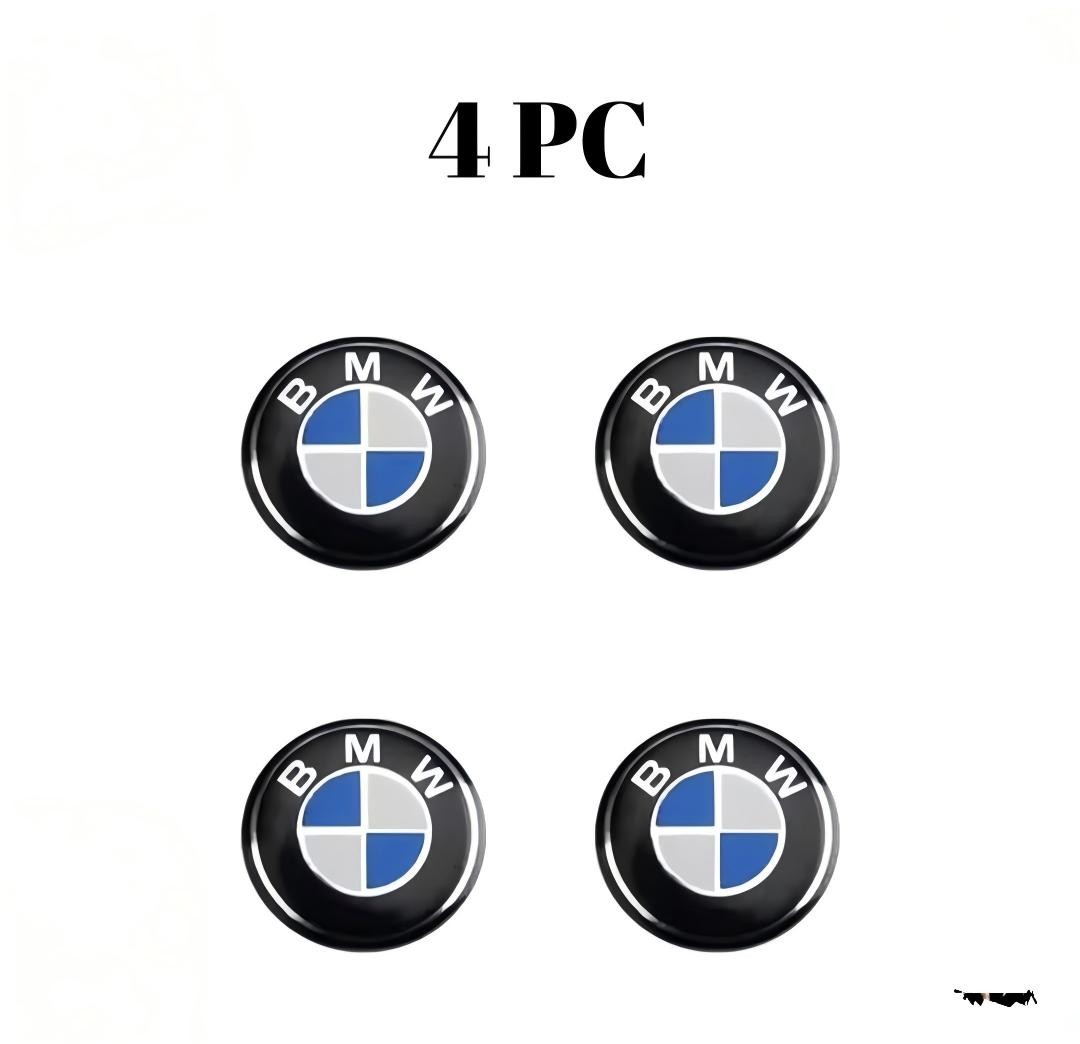 4PCS Fit For B~M~W Key Fob Remote Stickers (11mm) 3M Replacement