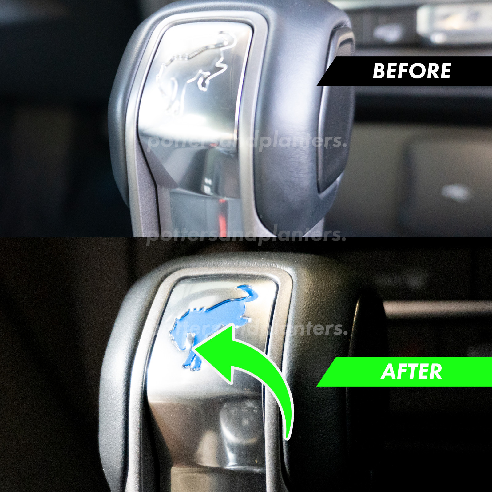 For Bronco Shifter Accent Color Vinyl Decal Stickers 2021 2022 2023 2024 2025