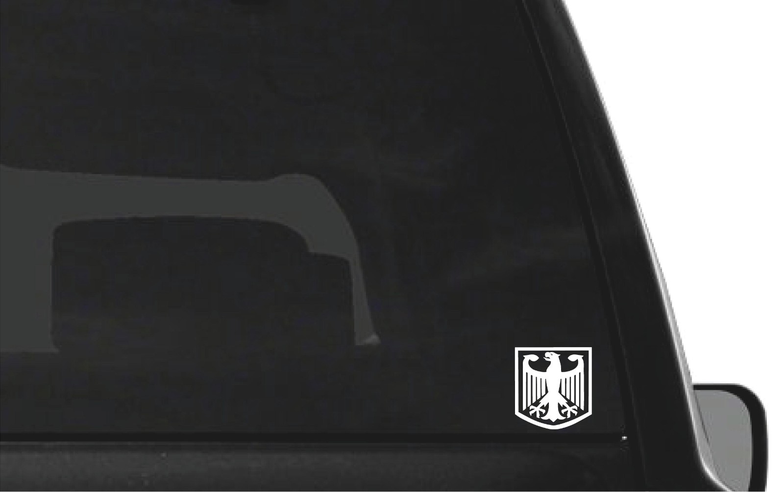 German Eagle Crest Vinyl Decal Car Laptop GERMANY Coat of Arms Symbol Sticker