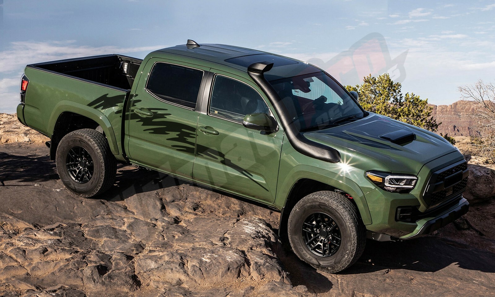 Graphic Stripe Kit For Toyota Tacoma TRD Pro Sport off road 4×4 Decal sticker SR