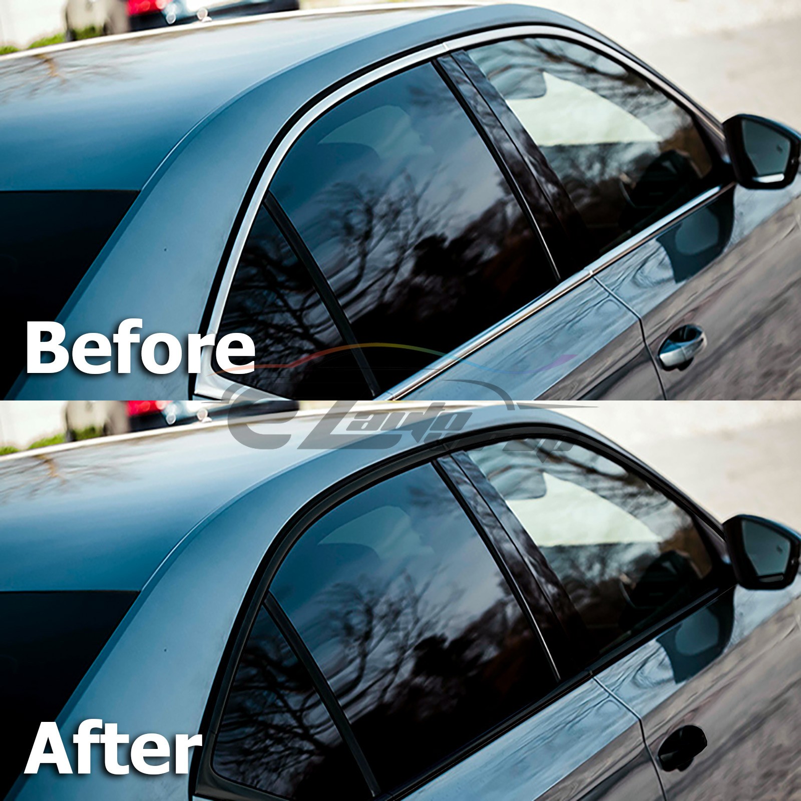 Avery Dennison Gloss / Matte / Satin Black Out Vinyl Wrap Chrome Delete Trim