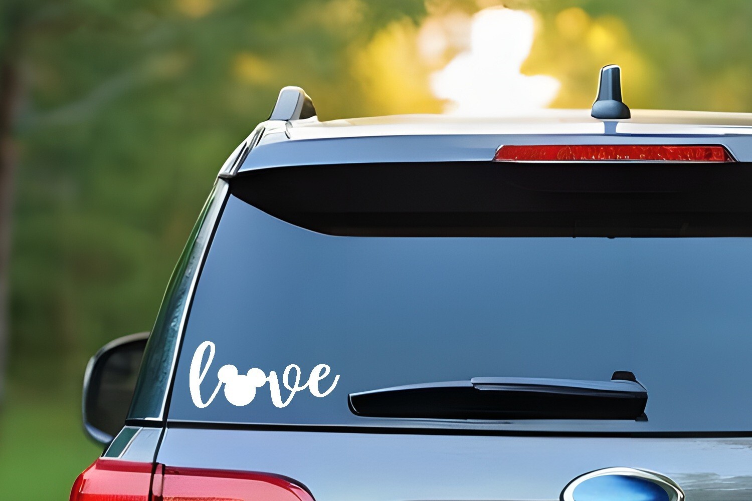 Mickey Minnie Mouse Disney Love Vinyl Window Decal **YOU PICK** Size By Width