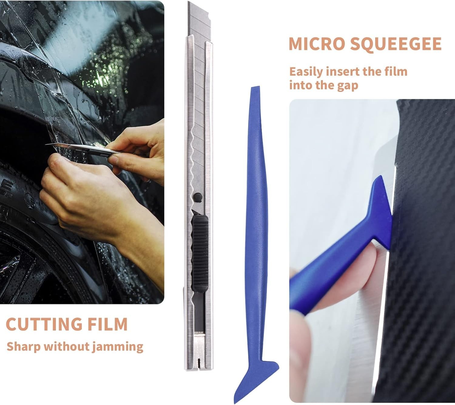 Comprehensive Vinyl Wrap Tool Kit for Window Tinting – Complete Car Wrapping Set