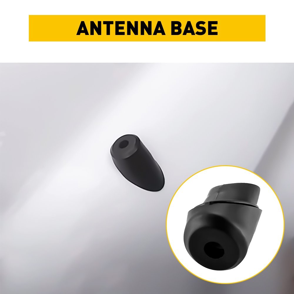 1/2set For Toyota 2014-20 Tundra Antenna Ornament Bezel Adapter Base Bezel 86392