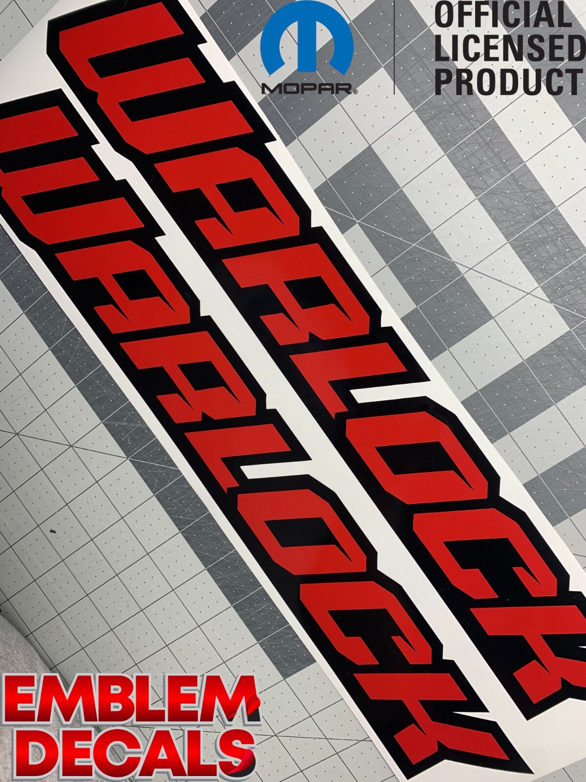 RAM 1500 DS CLASSIC “WARLOCK” 2TONE BED DECAL 2019 2020 2021 2022 2023