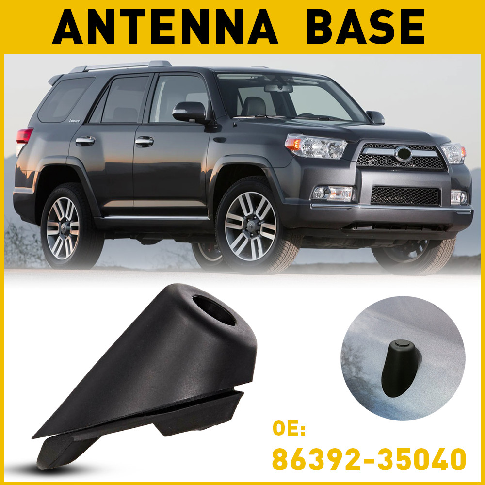1/2Set Antenna Base For 2010-2014 4Runner Toyota Bezel Ornament Grommet 86392-35